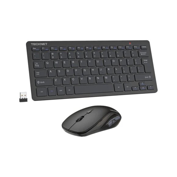 2.4Ghz Wireless Mini Keyboard and Mouse Combo - Picture 1 of 15